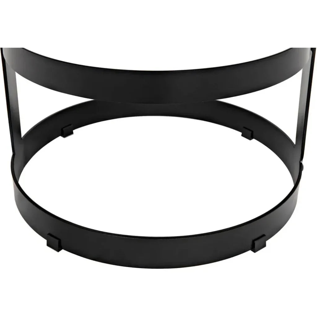 Noir Dior Iron Made Counter Stool