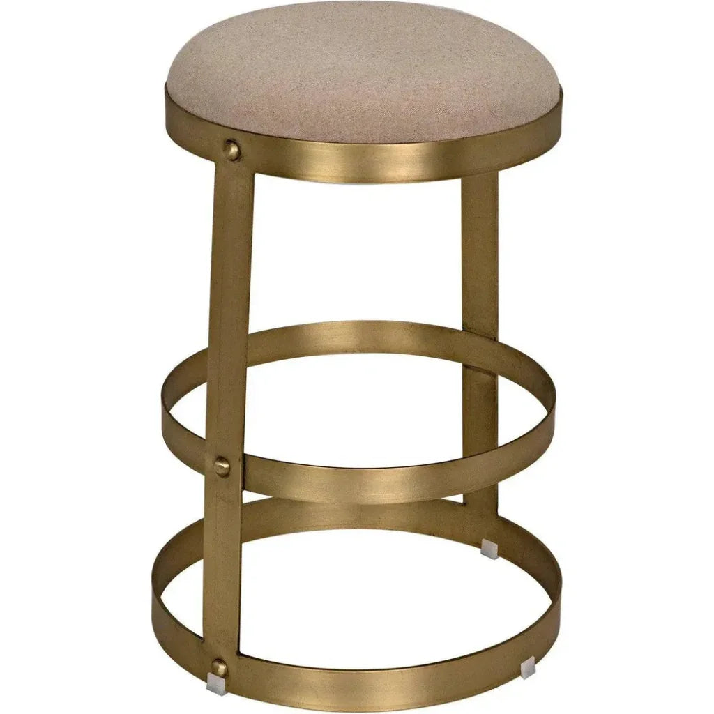 Noir Dior Iron Made Counter Stool