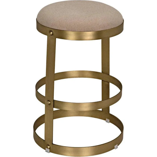 Noir Dior Iron Made Counter Stool