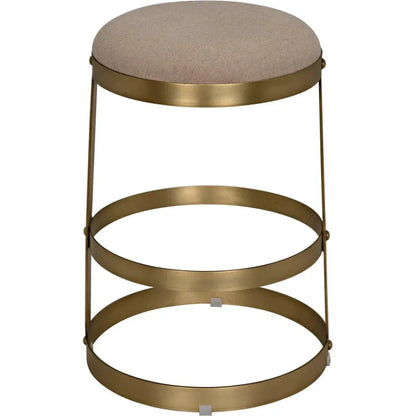 Noir Dior Iron Made Counter Stool