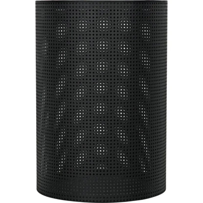 Noir Dixon Black Round Side Table