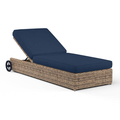 Havana Sunbrella Upholstered Adjustable Outdoor Chaise