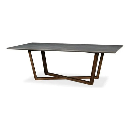Sarreid Double Pedestal Dining Table for 8