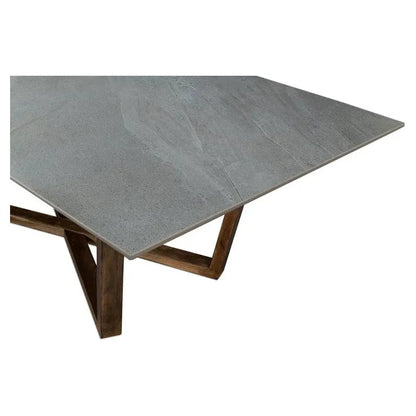 Sarreid Double Pedestal Dining Table for 8