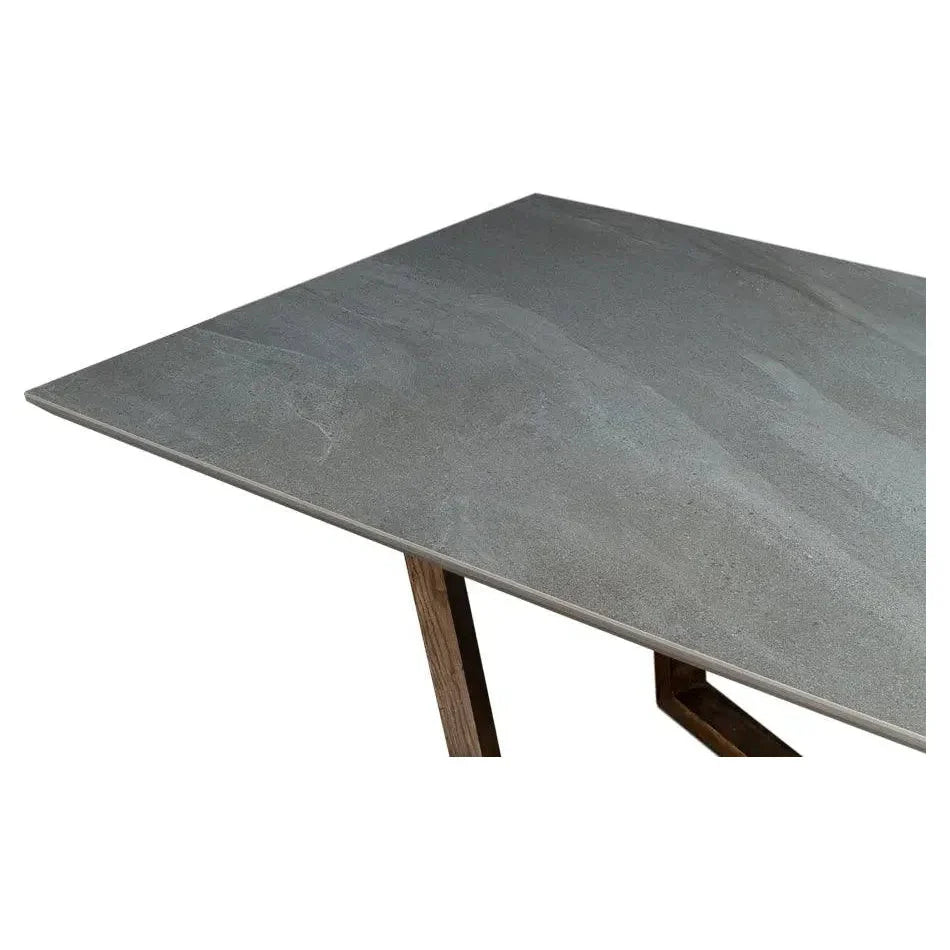 Sarreid Double Pedestal Dining Table for 8