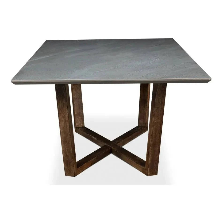 Sarreid Double Pedestal Dining Table for 8