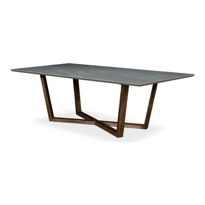 Sarreid Double Pedestal Dining Table for 8