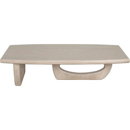 Noir Douglas Rectangular Wood Coffee Table