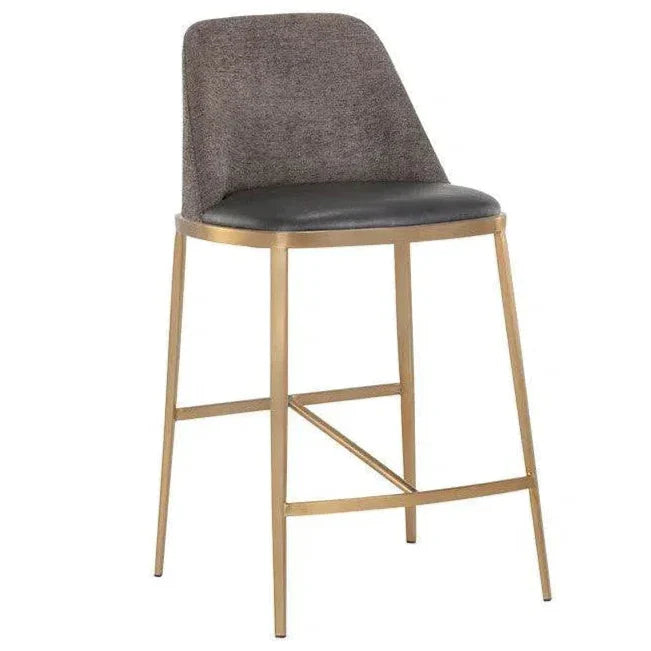 Dover Leather Luxurious Counter Stool