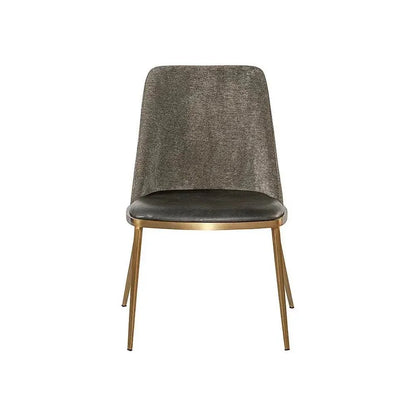 SUNPAN Dover Leather Luxurious Dining Chair 2PC