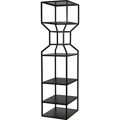 Downtown Black Metal Etagere