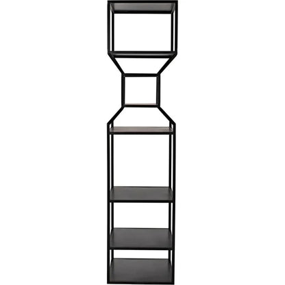 Downtown Black Metal Etagere