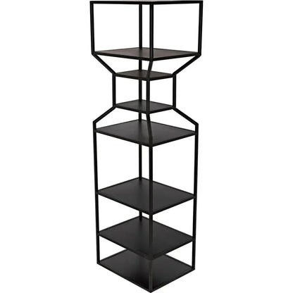 Downtown Black Metal Etagere