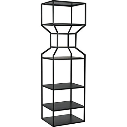 Downtown Black Metal Etagere