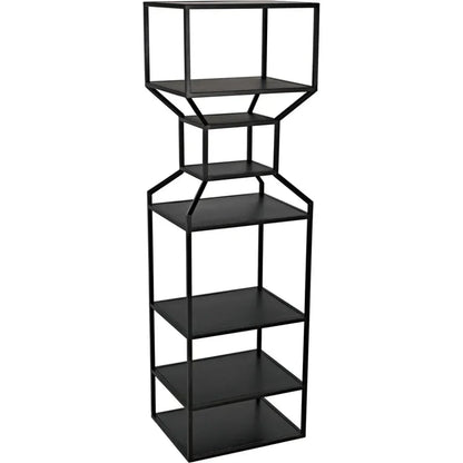 Downtown Black Metal Etagere