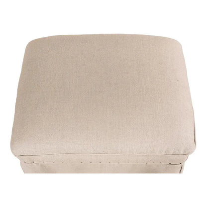 Sarreid Draped Skirted Ottoman (Set of 2)
