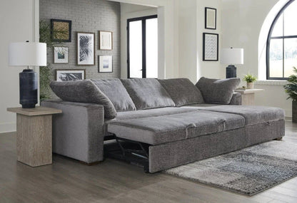 Drift Performance Fabric Sectional Sleeper (Set of 2)