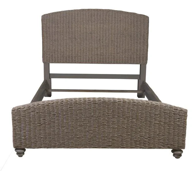 Driftwood Grey Woven Comfort Bed
