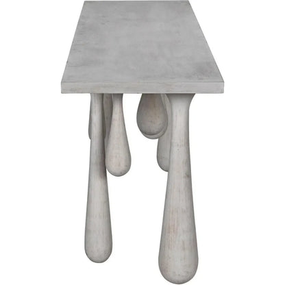 Noir Drop Design Wooden Console Table