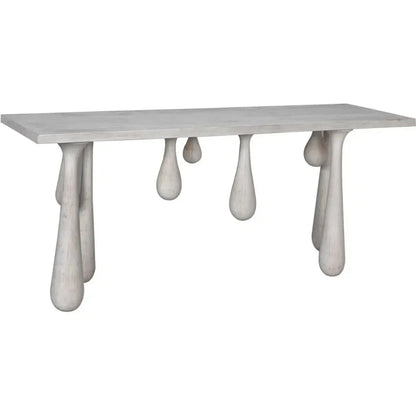Noir Drop Design Wooden Console Table