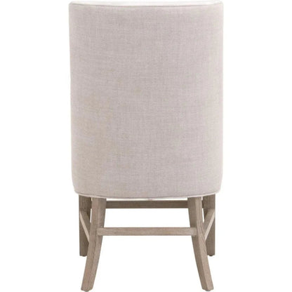 Duet Performance Fabric Armless Head Chair - LOOMLAN - Essentials For Living - Dining Chairs