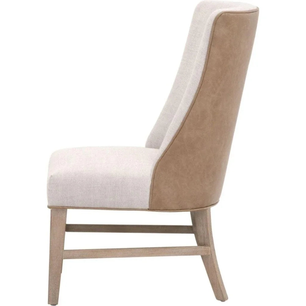 Duet Performance Fabric Armless Head Chair - LOOMLAN - Essentials For Living - Dining Chairs