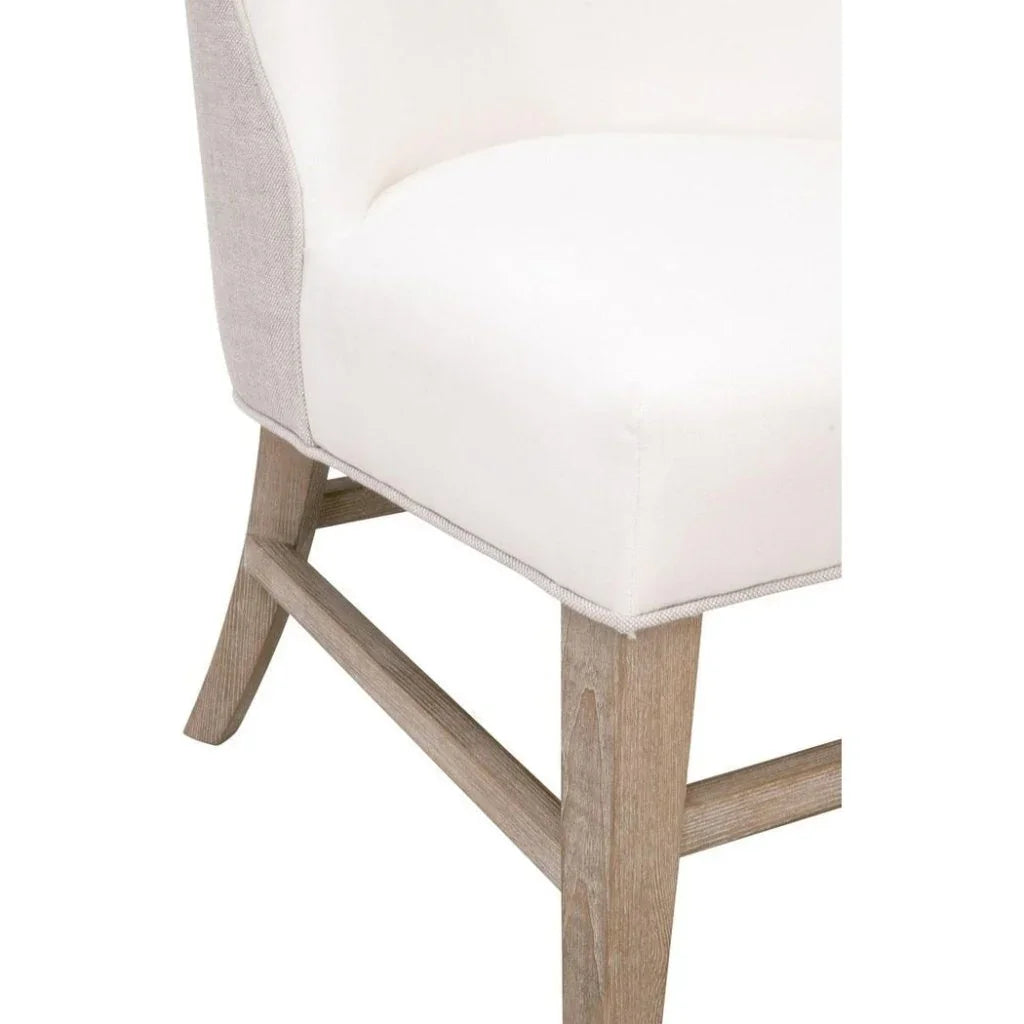 Duet Performance Fabric Armless Head Chair - LOOMLAN - Essentials For Living - Dining Chairs