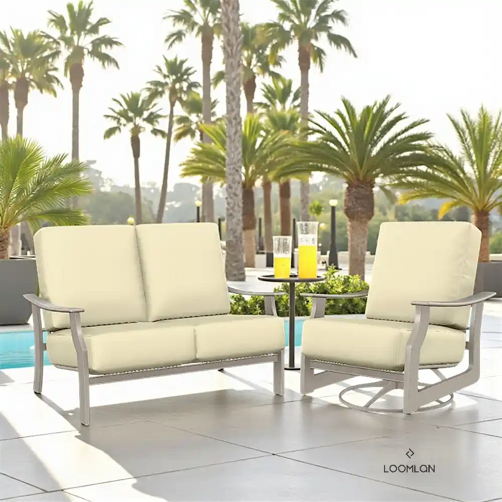 St. Catherine Cushion Deep Seat Swivel Rocker