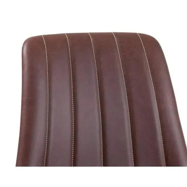 Bassett Mirror Dylan Metal Brown Armless Dining Chair