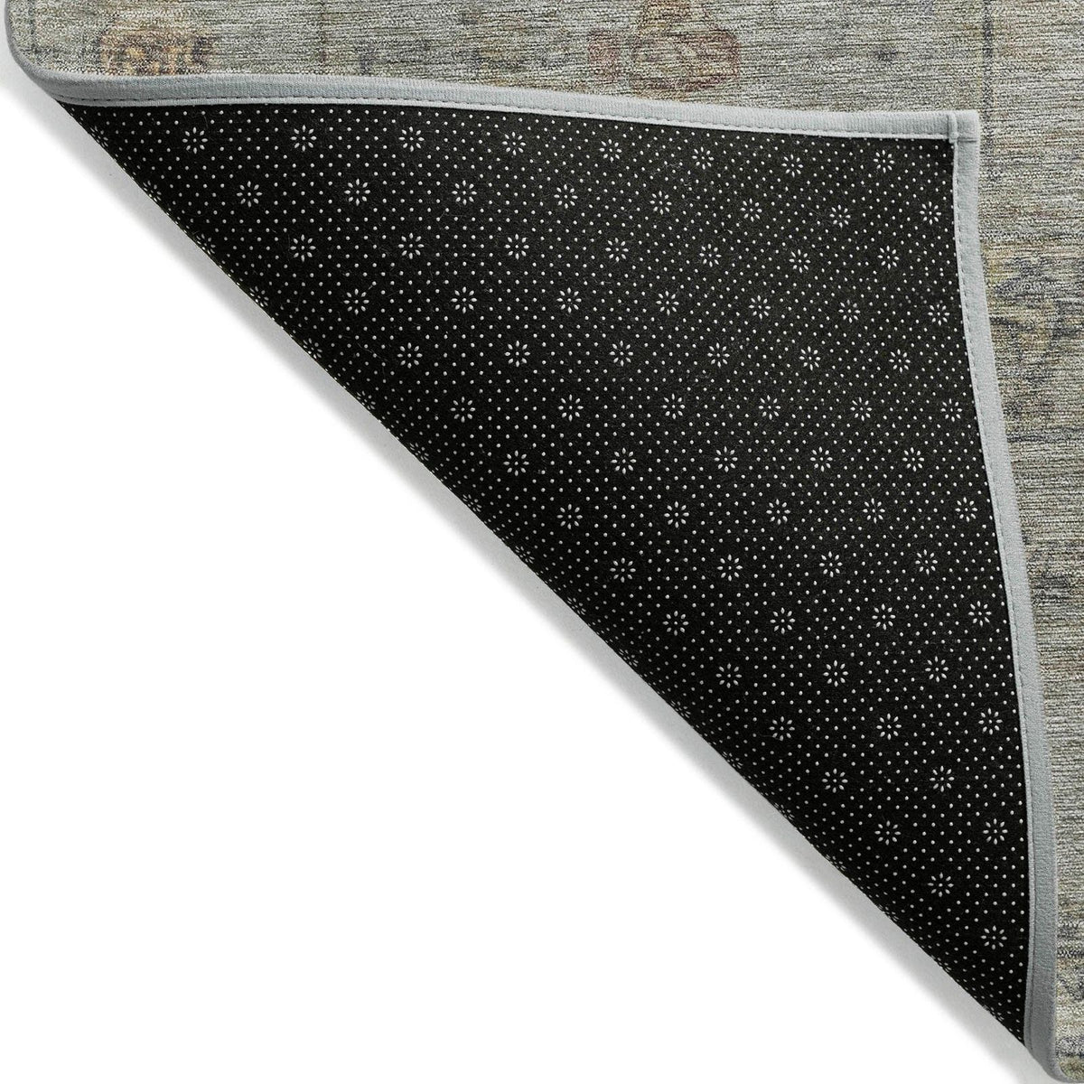 Kaelora Brown Washable Indoor-Outdoor Rug