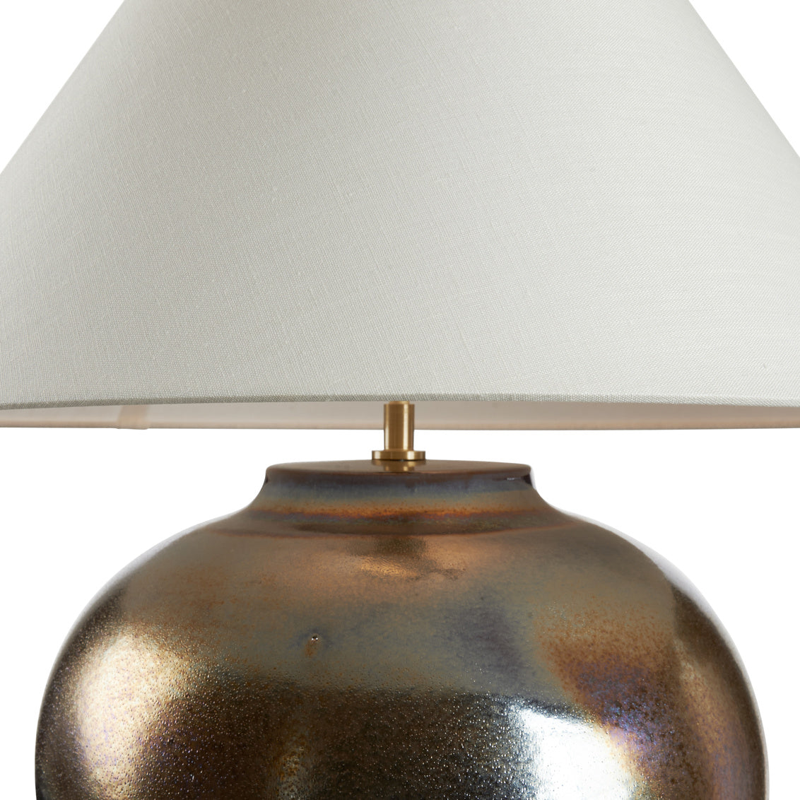 Wildwood Borgia Stunning Reactive Ceramic Table Lamp
