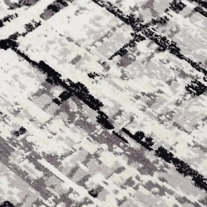 Babu Abstract Black/ Large Area Rugs For Living Room - LOOMLAN - LOOMLAN - Area Rugs