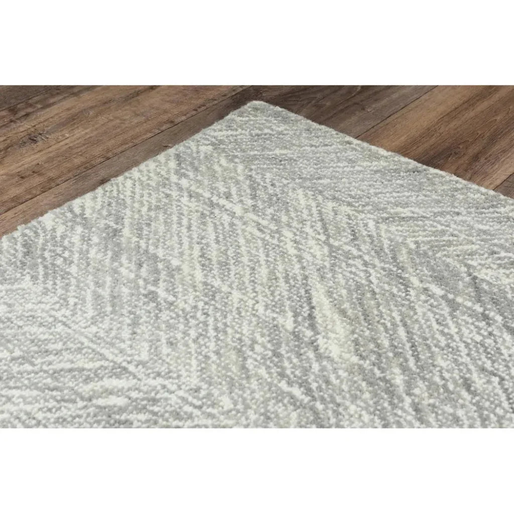 Cafa Chevron Gray Area Rugs For Living Room -- gray