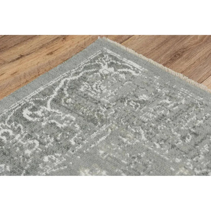 Cold Floral Gray Large Area Rugs For Living Room -- gray