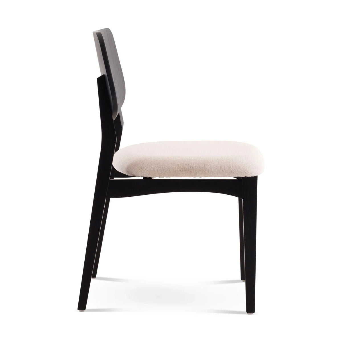 Beth Woven Fabric Armless Dining Chair -- view 11