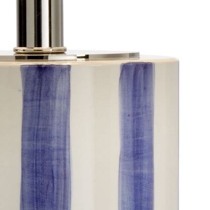 Wildwood Sailor Stripe Hand Painted Ceramic Table Lamp