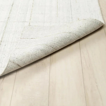 Ayur Solid Ivory Area Rugs For Living Room -- ivory