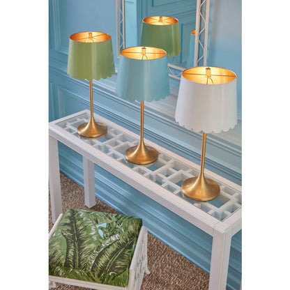 Wildwood Mirasol Brass Base Golden Table Lamp