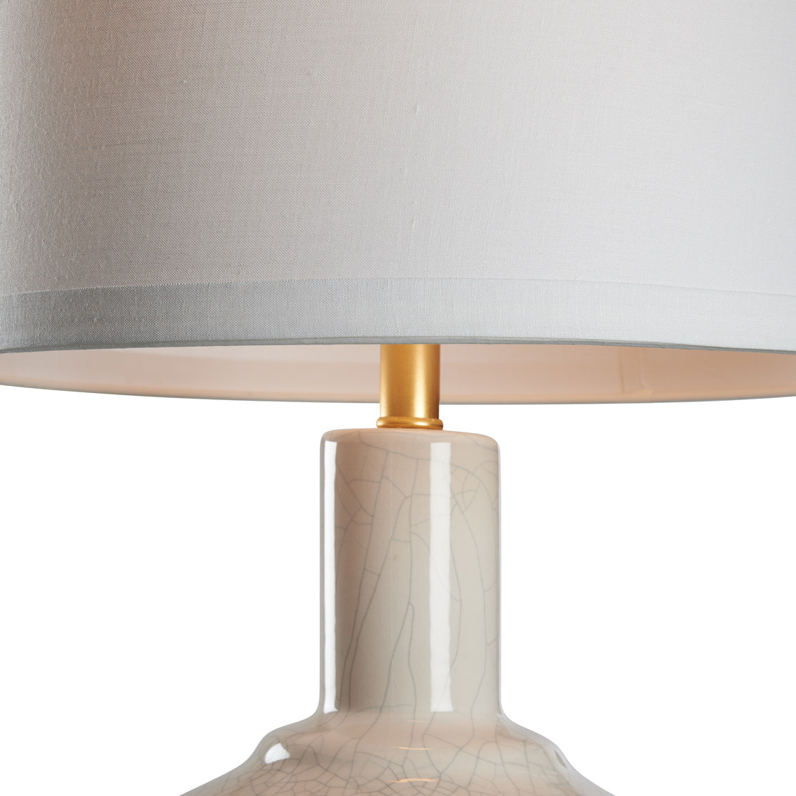 Wildwood Emma White Glazed Ceramic Table Lamp