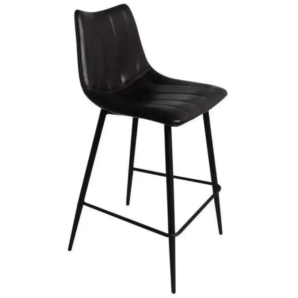 Counter Stool Black Set Black Contemporary