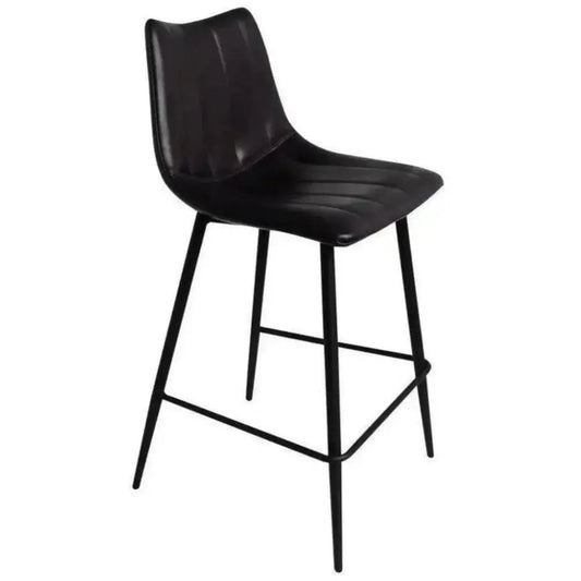 Counter Stool Black Set Black Contemporary