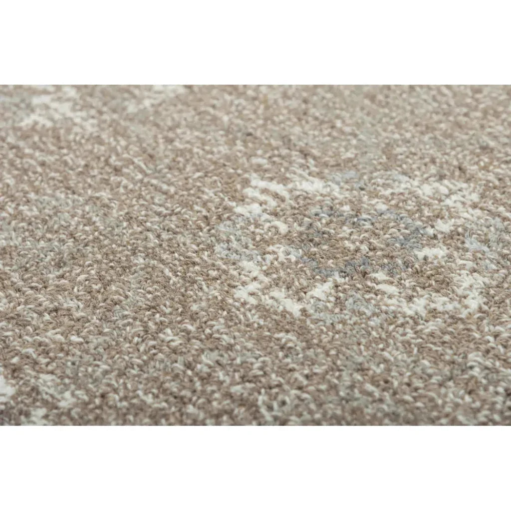 Cung Floral Brown Area Rugs For Living Room - LOOMLAN - LOOMLAN - Area Rugs