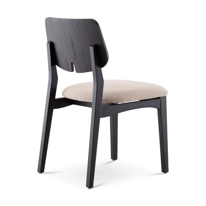 Beth Woven Fabric Armless Dining Chair -- view 12
