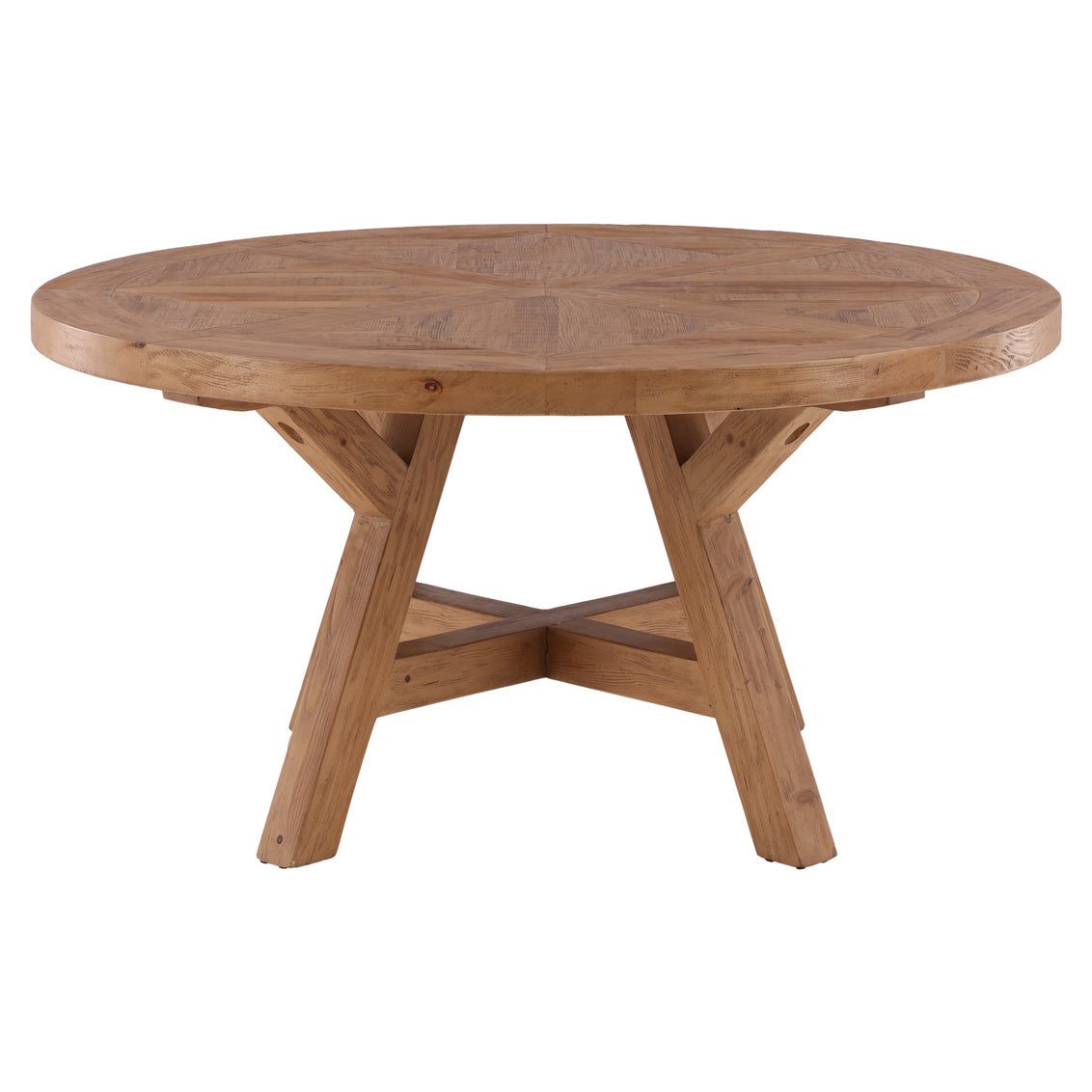 Furniture Classics Ella Natural Wooden Round Dining Table