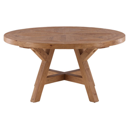 Furniture Classics Ella Natural Wooden Round Dining Table