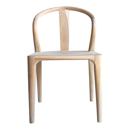 Izzy Outdoor Dining Chair -- Light Brown