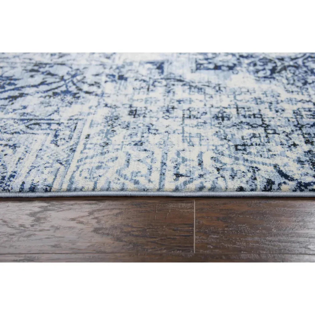 Dori Patch Work White Kitchen Hallway Runner Rug - LOOMLAN - LOOMLAN - Area Rugs