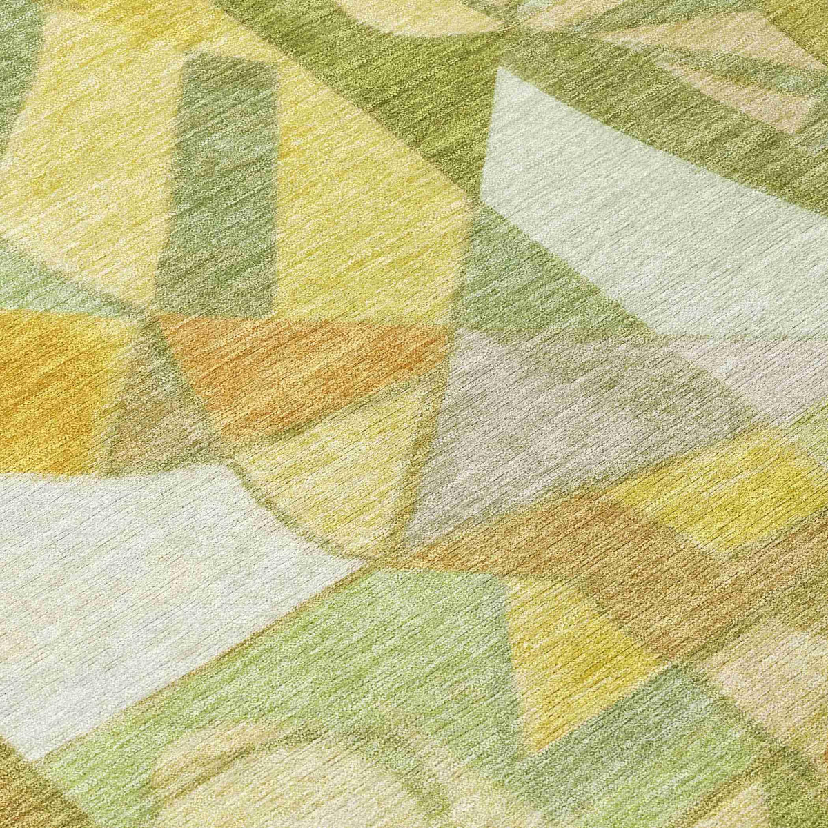 Jaelius Fern Washable Indoor-Outdoor Rug
