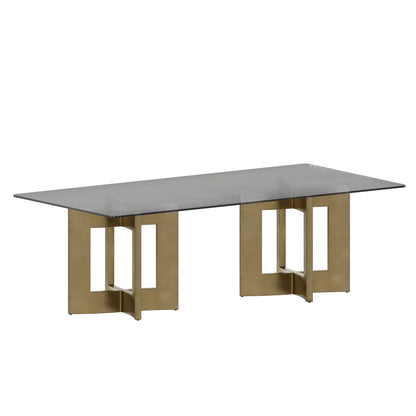 Lianne Dining Table Base Modern Gold Stainless Steel