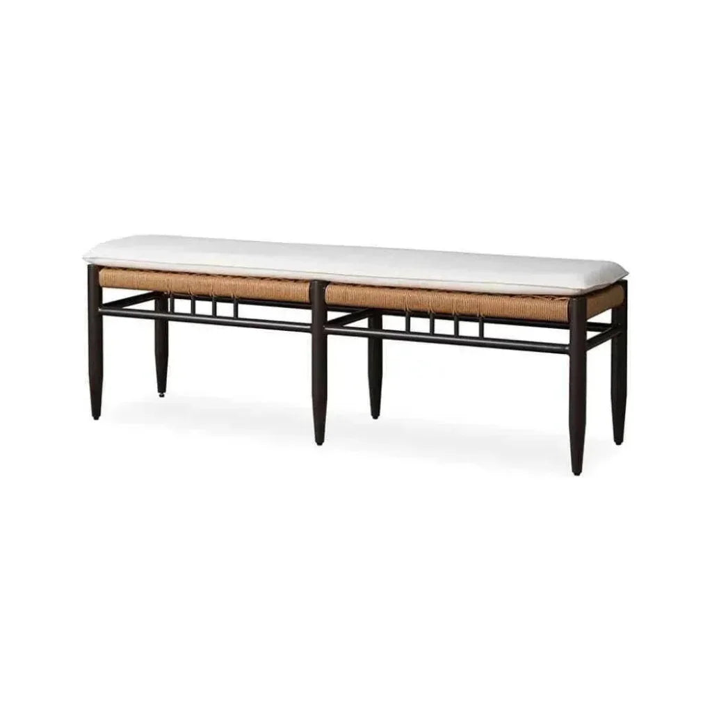Low Country Dining Bench Premium Wicker Furniture -- view 5